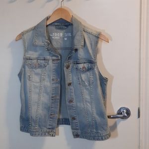 Denim vest